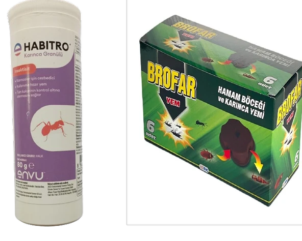 KARINCA SAVAR KESİN ÇÖMZÜM (BAYER HABİTRO (YENİ ÜRETİM VE KARINCA YEM İSTASYONU 6 LI ) ürün görseli 1