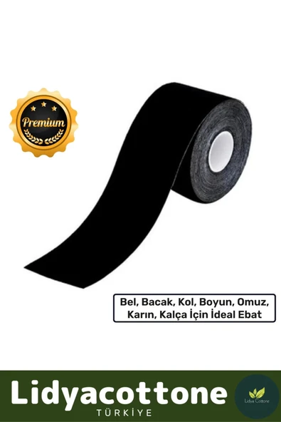 Ağrı IsıI Bandı Hızlı Etkili Büyük Boy Kas Eklem Bel Bacak Kol Boyun Sırt Omuz Karın Kalça 5cm x 5m ürün görseli 1