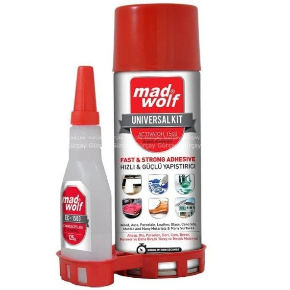 Mad Wolf Hızlı Yapıştırıcı 125gr*500ml (25 Adet) ürün görseli 1