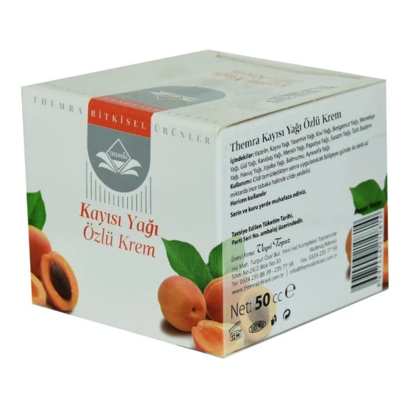 Themra Kayısı Yağı Özlü Bitkisel Akne Sivilce Leke Kremi 50 Cc ürün görseli 1