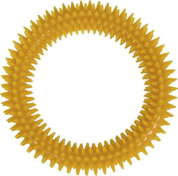 MAXİ YUMUŞAK DİKENLİ HALKA SARI RENK  15 CM ürün görseli 1