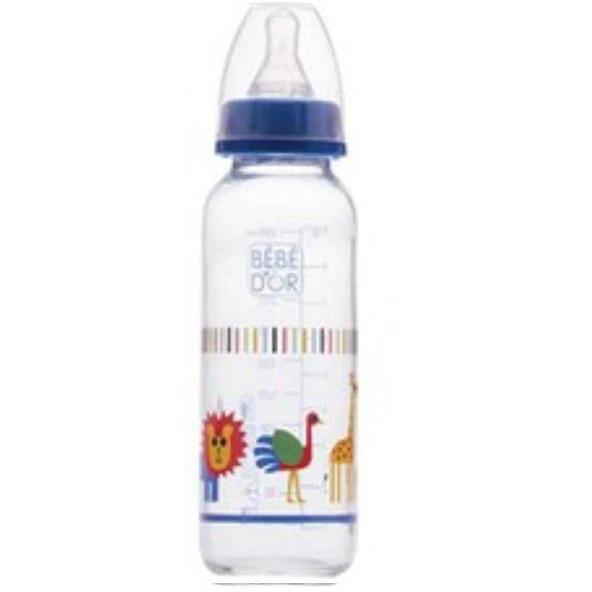 Bebedor Cam Biberon SL 250 ml Mavi ürün görseli 1