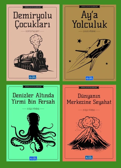 Ortaokul 5.ve 6.Sınıflar İçin Dünya Çocuk Klasikleri Seti (4 Kitap) ürün görseli 1