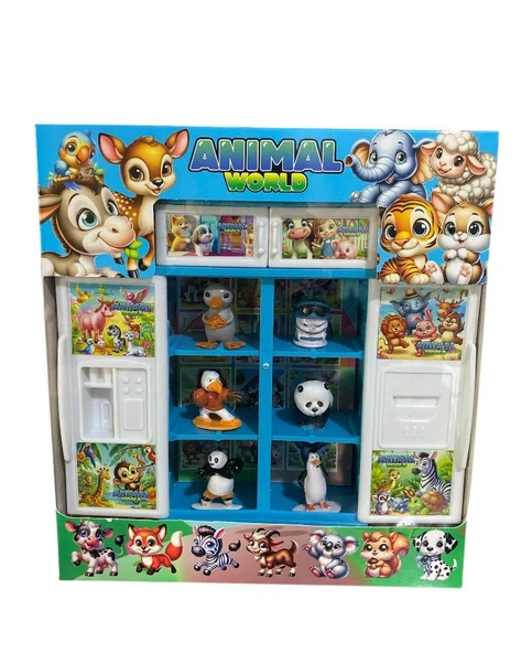 6 lı Shupkids Dolaplı Mini Fiğürler 0321 ürün görseli 1