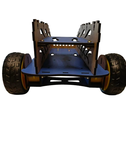 GÖZELER 2WD ROBOT ARABA KİTİ - Resim 4