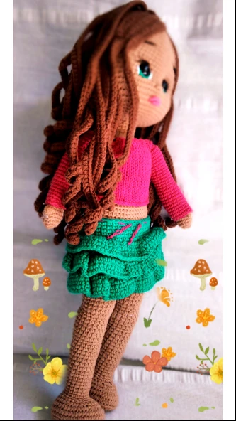 PAPATYA BEBEK amigurumi - Resim 2