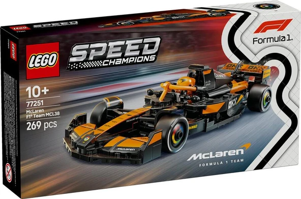 LEGO Speed Champions 77251 McLaren F1 Team MCL38 ürün görseli 1