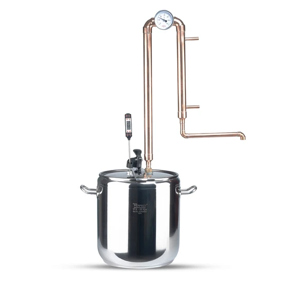 Bitkisel Damıtma Mesh Dolgulu imbik Damıtma Sistemi 17 Litre ürün görseli 1