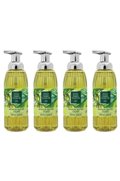 Ayvalık Zeytin Çiçeği Köpük Sabun 500ml X 4 Adet ürün görseli 1