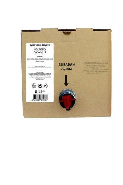 Eyüp Sabri Tuncer Okyanus Kolonyası 5 Litre Box ürün görseli 1