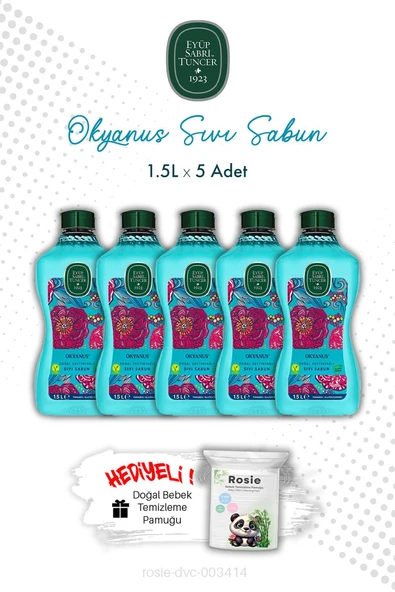 Eyüp Sabri Tuncer Okyanus X5 1.5L Sıvı Sabun ve ROSIE ürün görseli 1