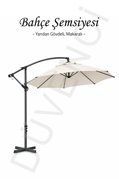 Sunfun Toscana Şemsiye Naturel ürün görseli 1