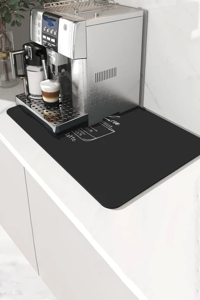 Valerine Life Kahve Makinesi Matı Sıvı Geçirmez Kaymaz Yıkanır Çaycı Çay Espresso Makinesi Pad 35x45cm 27KHD250213 ürün görseli 1