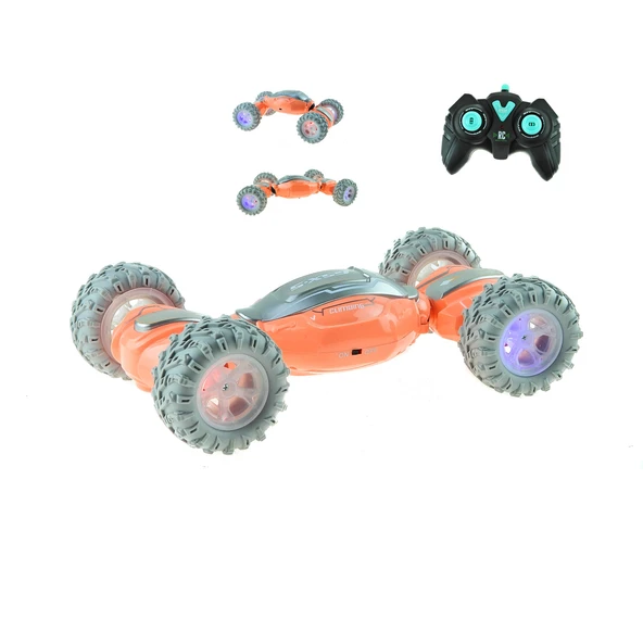 1:16 Sc Uk Oyuncak Drift Akrobat Araba 2.4ghz Işıklı Şarjlı 4X4 ürün görseli 1