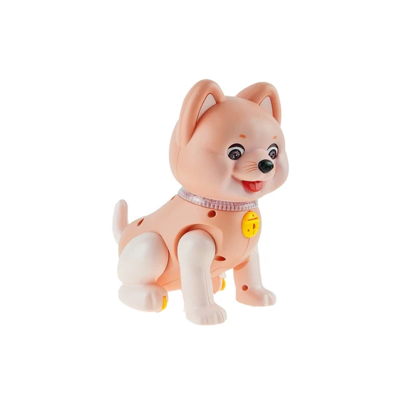 Oyuncak Köpek Işıklı Sesli Pilli Köpek 17 Cm ürün görseli 1