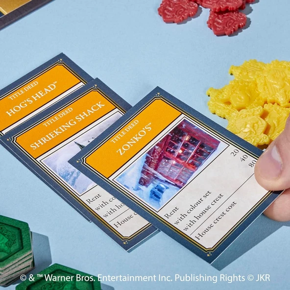 Orjinal Monopoly Harry Potter (İngilizce) - Resim 7