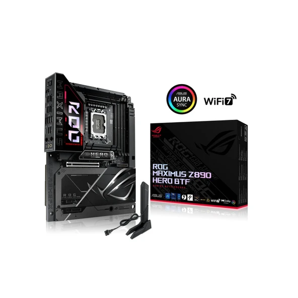 ASUS ROG MAXIMUS Z890 HERO BTF ANAKART ürün görseli 1