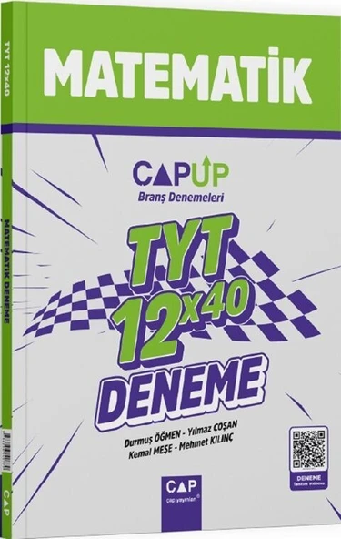 TYT Matematik 12 x 40 Up Deneme Çap Yayınları ürün görseli 1