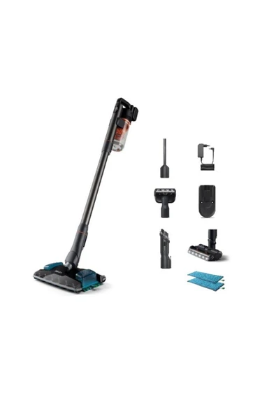 Philips XC8054/01 Aqua Plus 8000 Serisi Kablosuz Dikey Süpürge ürün görseli 1