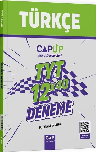 TYT Türkçe 12 x 40 Up Deneme Çap Yayınları ürün görseli 1