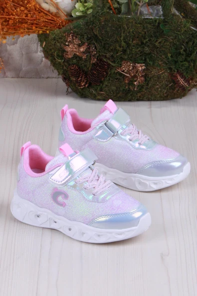 Fort Cool Yuki Rahat Hafif Sneaker Işıklı Kız Çocuk Ayakkabı ürün görseli 1