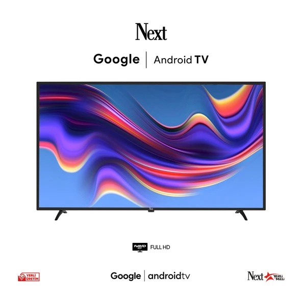 NEXT 42 İNC ANDROİD GOOGLE TV YENİ EN UCUZ NextYE-43020GG4 43" 109 Ekran Full HD Google Android TV ürün görseli 1