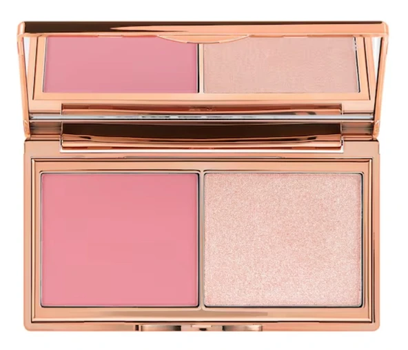 Charlotte Tilbury Hollywood Blush & Glow Glide - Yüz paleti Light/Medium ürün görseli 1
