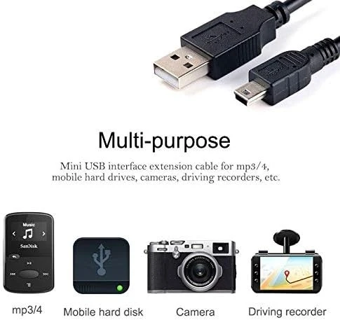 Ancheyn Mini Usb To Usb Data Şarj Kablosu 1.5 Metre 4575 - Resim 5
