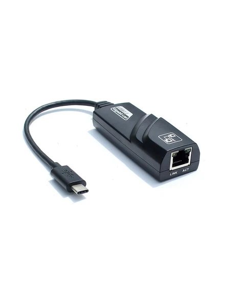 Type C To Ethernet Usb 3.1 1000 Mbps Gigabit Ag Adaptor Kartı 5060 ürün görseli 1