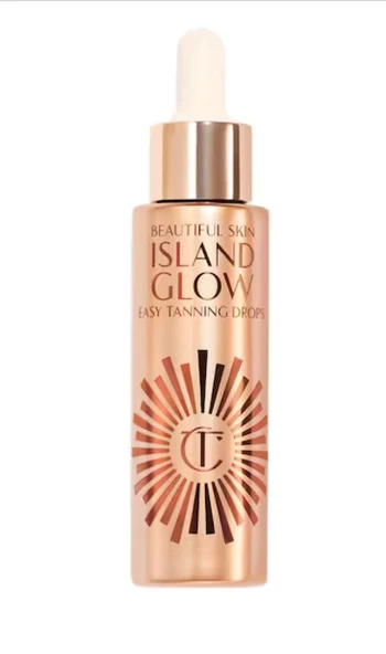 Charlotte Tilbury  Island Glow Easy Tanning Drops - Bronzlaştırıcı Damlalar 30 ml  Light/Medium ürün görseli 1