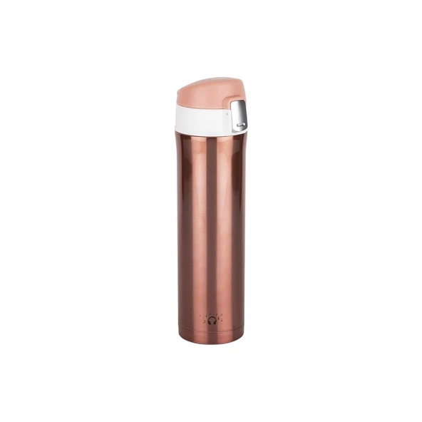 Pembe Rose Gold Paslanmaz Çelik Termos 450ML ürün görseli 1