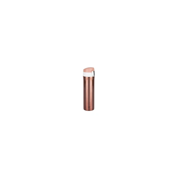 Pembe Rose Gold Paslanmaz Çelik Termos 450ML - Resim 3