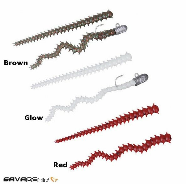 Savage Gear LRF Ragworm Kit 18+2pcs (Red. Brown. Glow) ürün görseli 1