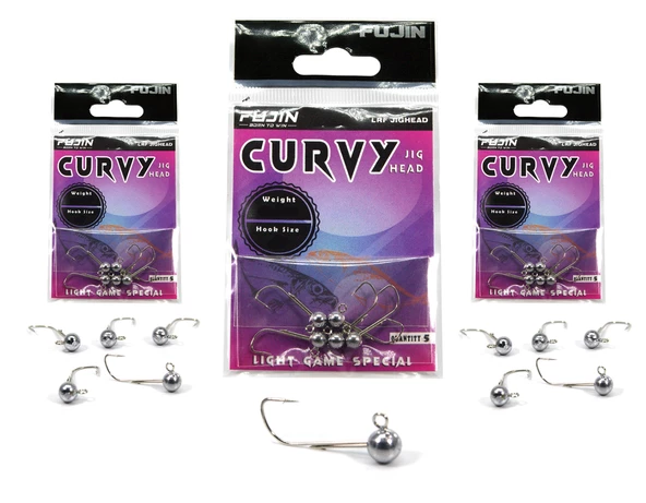 Fujin Curvy Jig Head ürün görseli 1