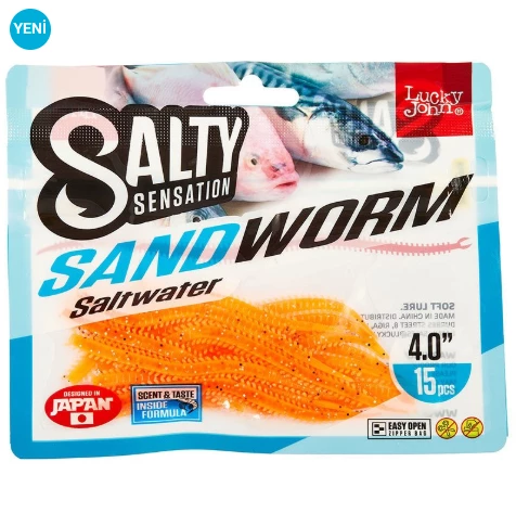 Lucky John Sandworm 2'' Kokulu Lrf Yemi 5 cm ürün görseli 1