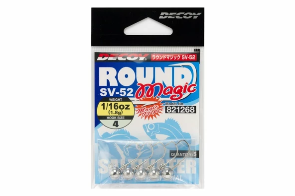 DECOY SV-52 Round Magic JH Jig Head - Resim 2