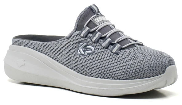 King Paolo D5109 KRAKERS SABO - GRİ-FÜME - KADIN SANDALET ürün görseli 1