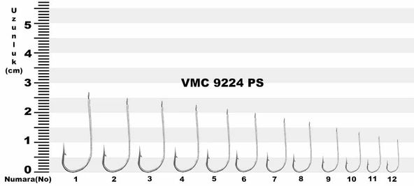 Vmc 9224PS (1523) Perma Steel Sinek İğnesi (100 ADET) ürün görseli 1