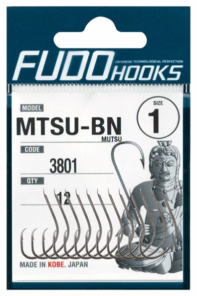 Fudo 3801 Mutsu Black Nikel Çember İğne ürün görseli 1
