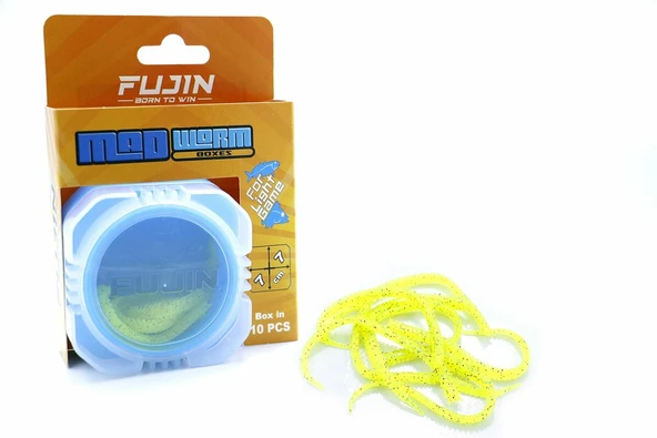 Fujin Mad Worm 9cm LRF Silikonu - Resim 3