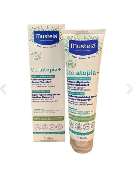 Mustela Stelatopia Lipid Yenileyici Krem 150 Ml ürün görseli 1
