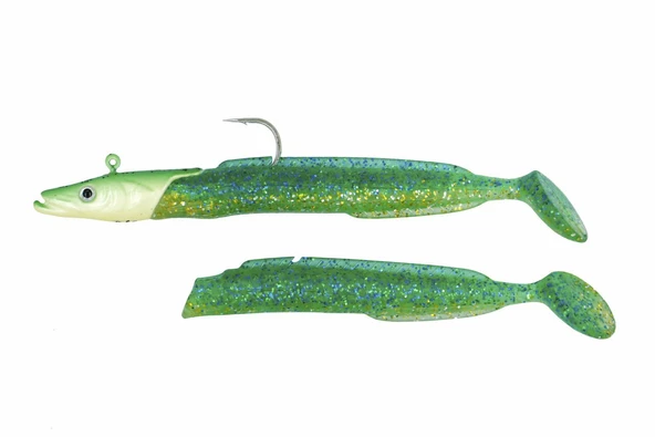 Fujin Salt Eel 10cm 12gr x2 Silikon Yem - Resim 5