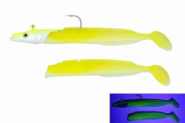 Fujin Salt Eel 10cm 12gr x2 Silikon Yem - Resim 4