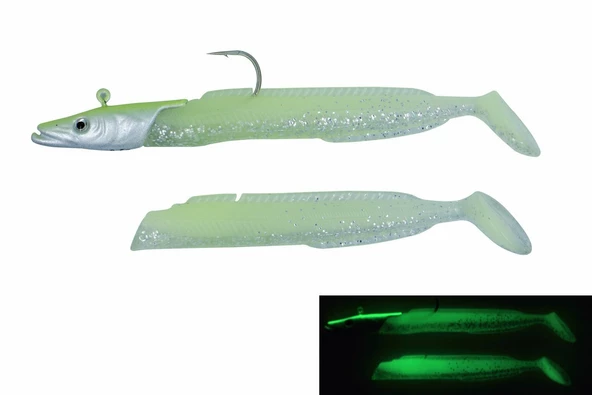 Fujin Salt Eel 13cm 22gr x2 Silikon Yem - Resim 6