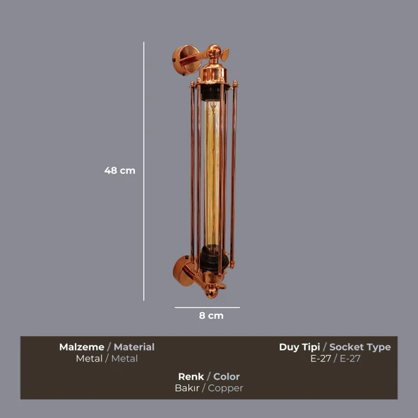 Radiance Bronz Aplik - Resim 3