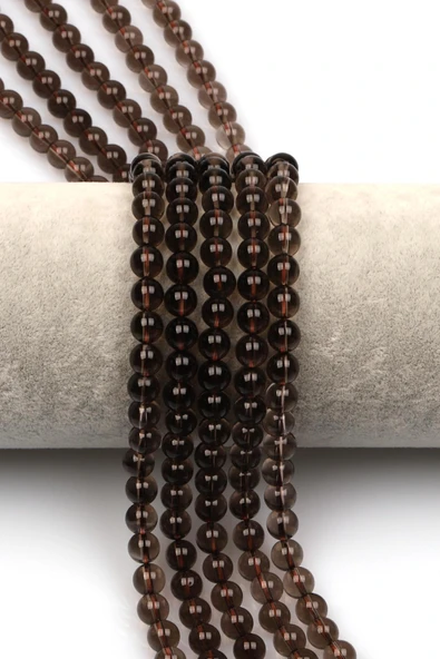 Dumanlı Kuvars (A Kalite) Doğal Taş Dizi 6 mm Küre Kesim ürün görseli 1