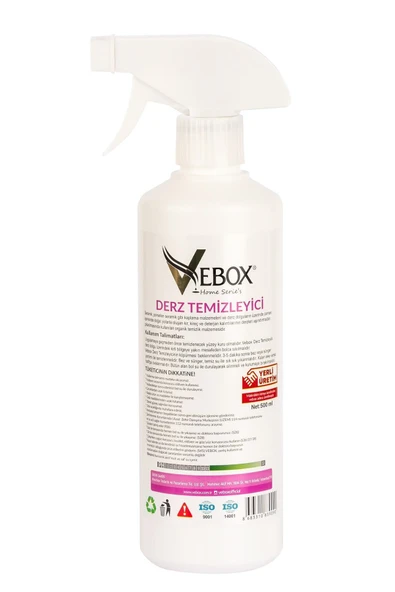 VEBOX HİGH DERZ  TEMİZLEYİCİ 500 ML - Resim 2