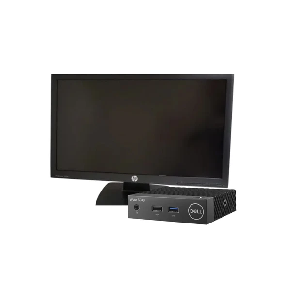 HP 19 inç Monitör & Hyper Box 4K Android TV Box Free IP (Klavye Mouse Hediye) ürün görseli 1