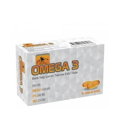 Torq Omega 3 Balık Yağı 60 Yumuşak Kapsül ürün görseli 1