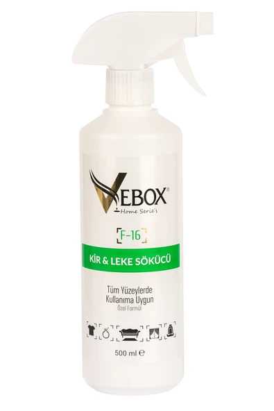 VEBOX F16 KİR VE  LEKE SÖKÜCÜ 500 ML ürün görseli 1